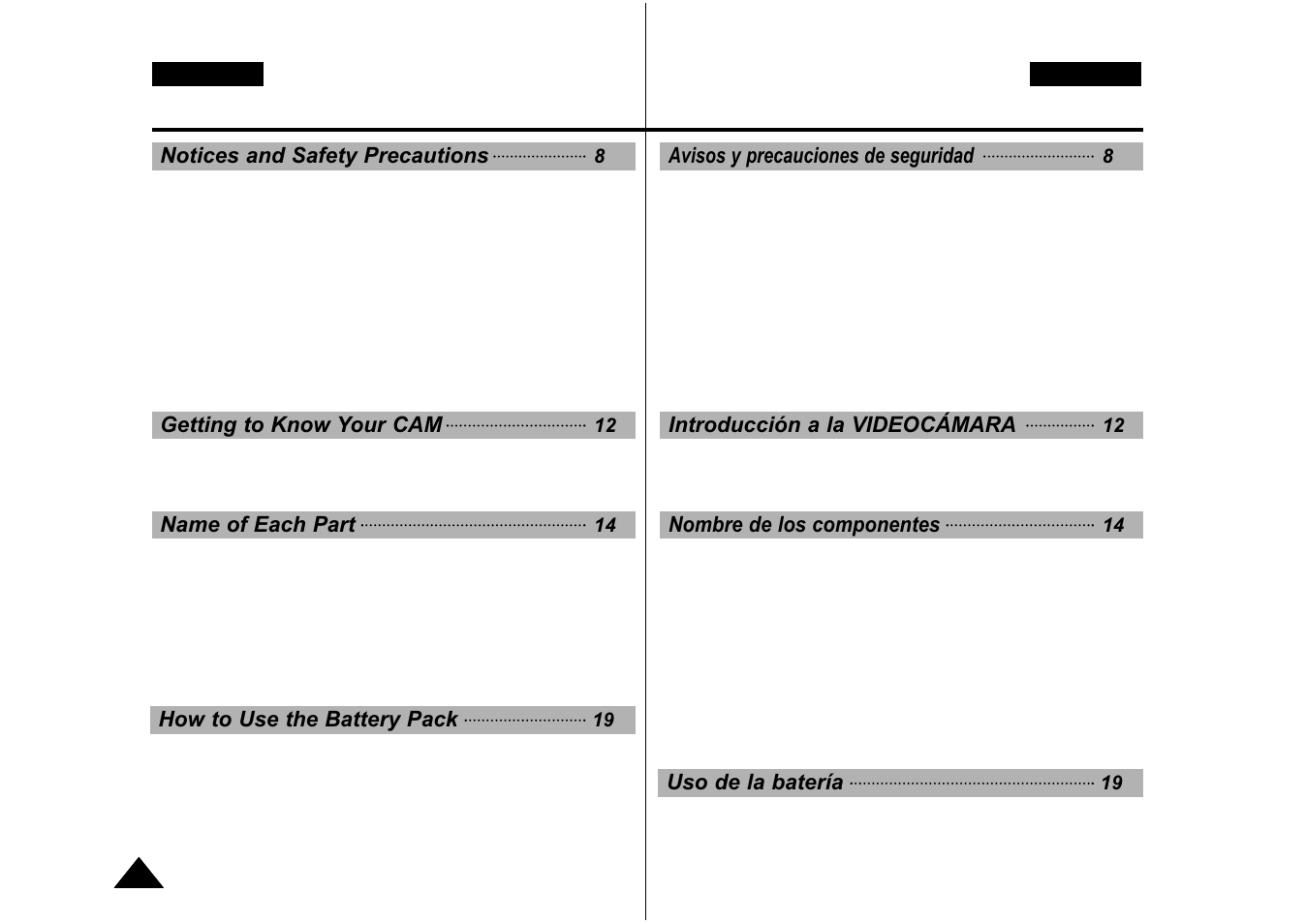 Samsung VP-M110S User Manual | Page 3 / 129