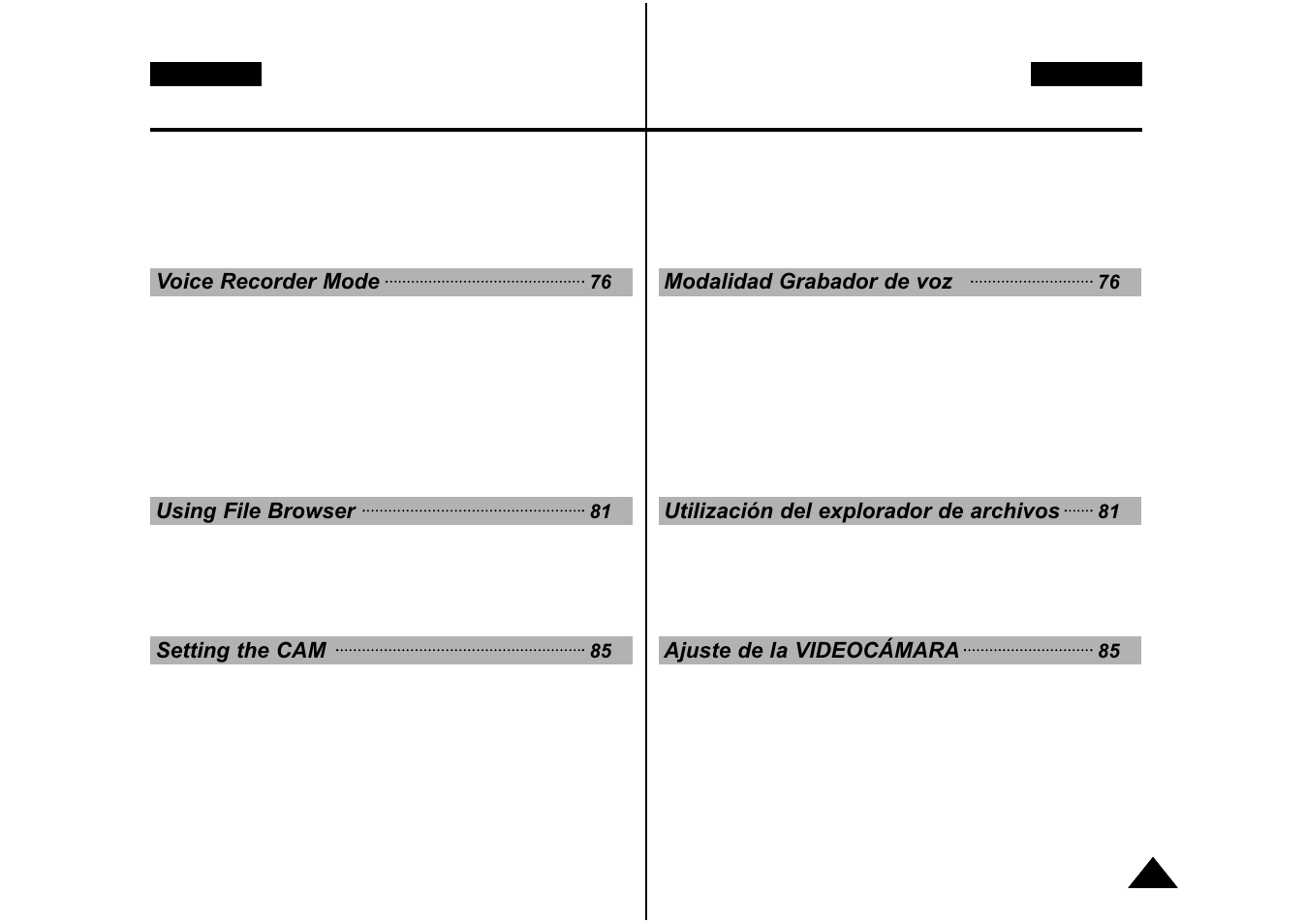 Samsung VP-M110S User Manual | Page 6 / 129