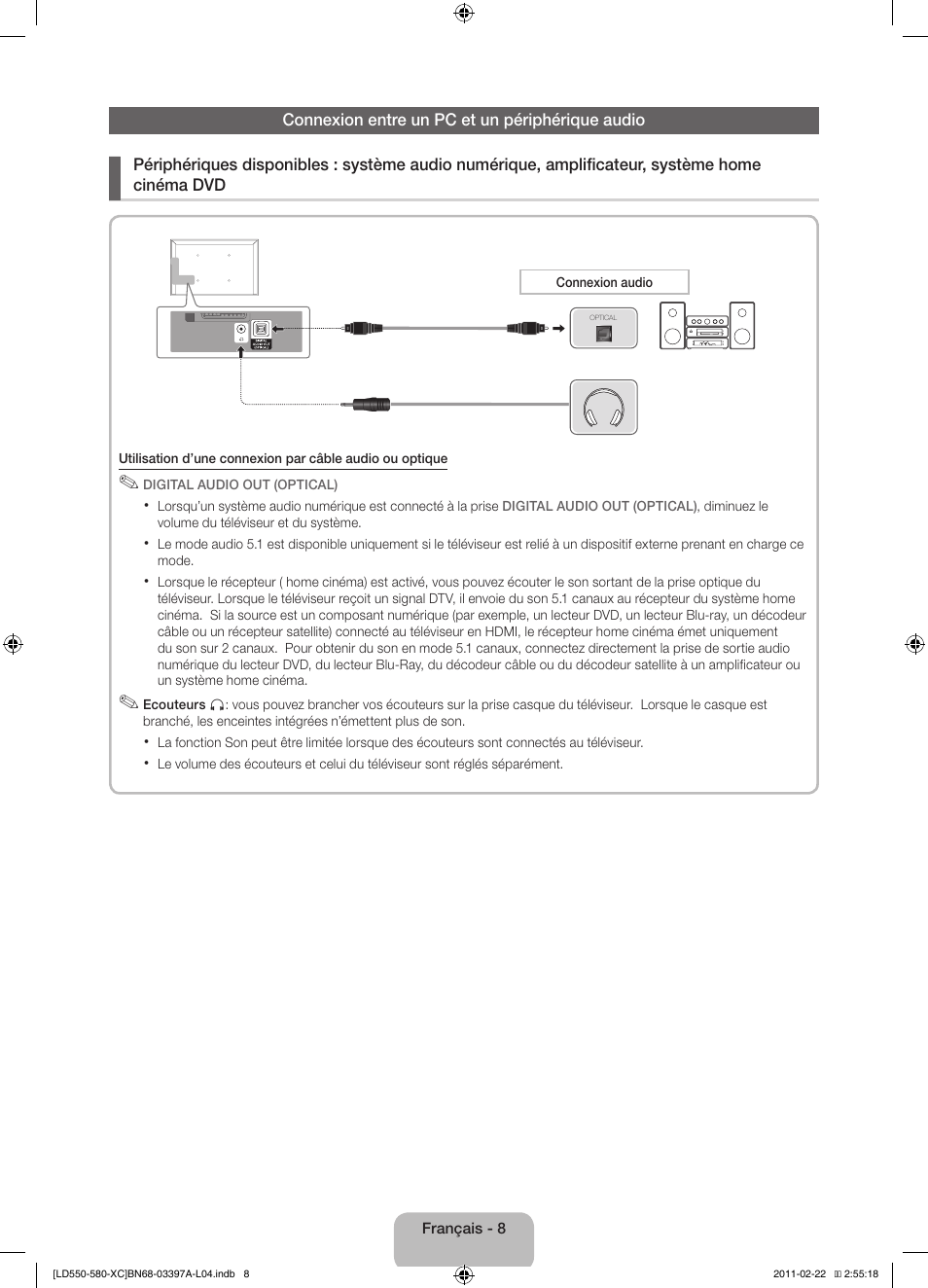 Samsung LE40D550K1W User Manual | Page 24 / 65