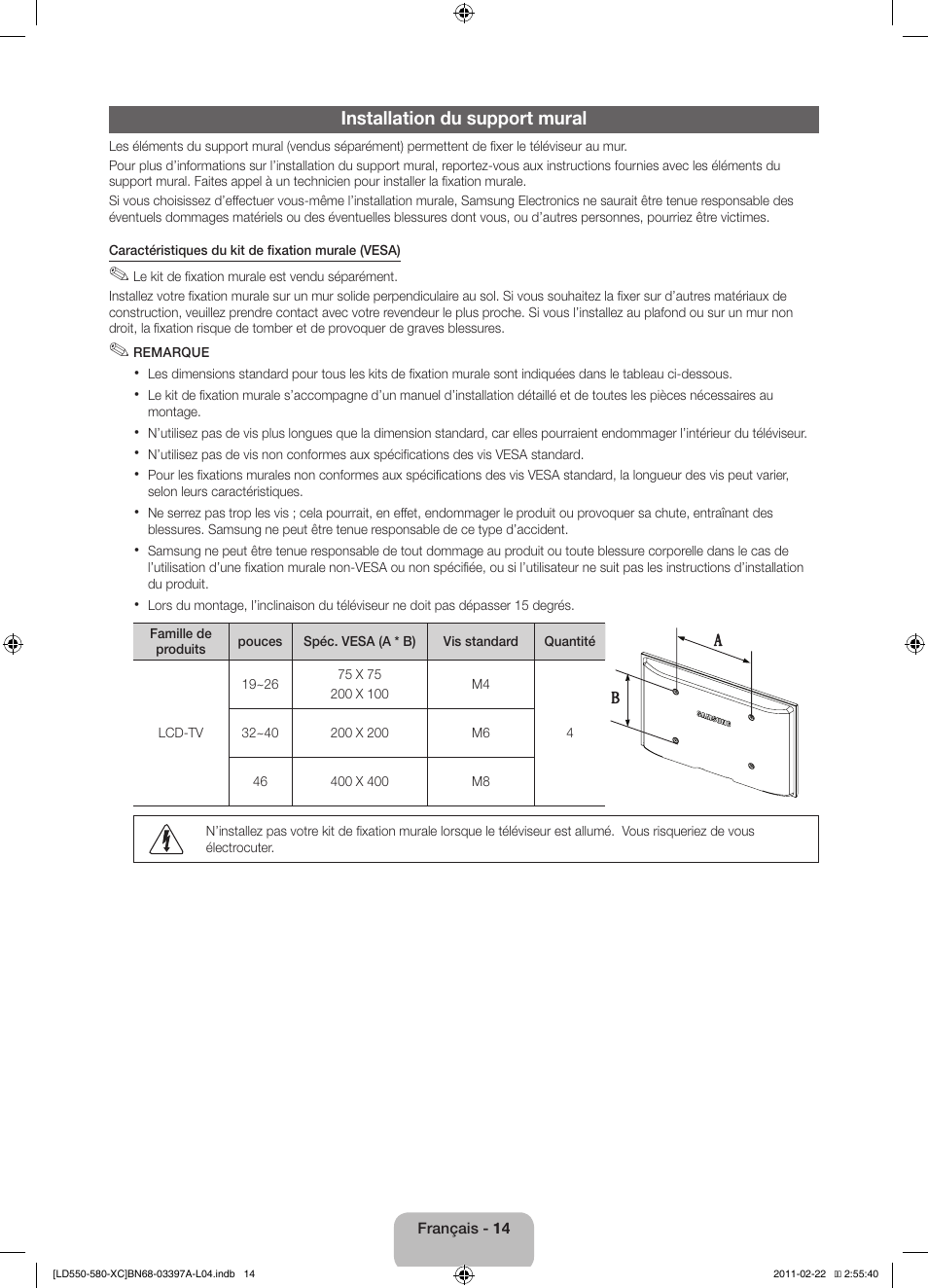 Samsung LE40D550K1W User Manual | Page 30 / 65