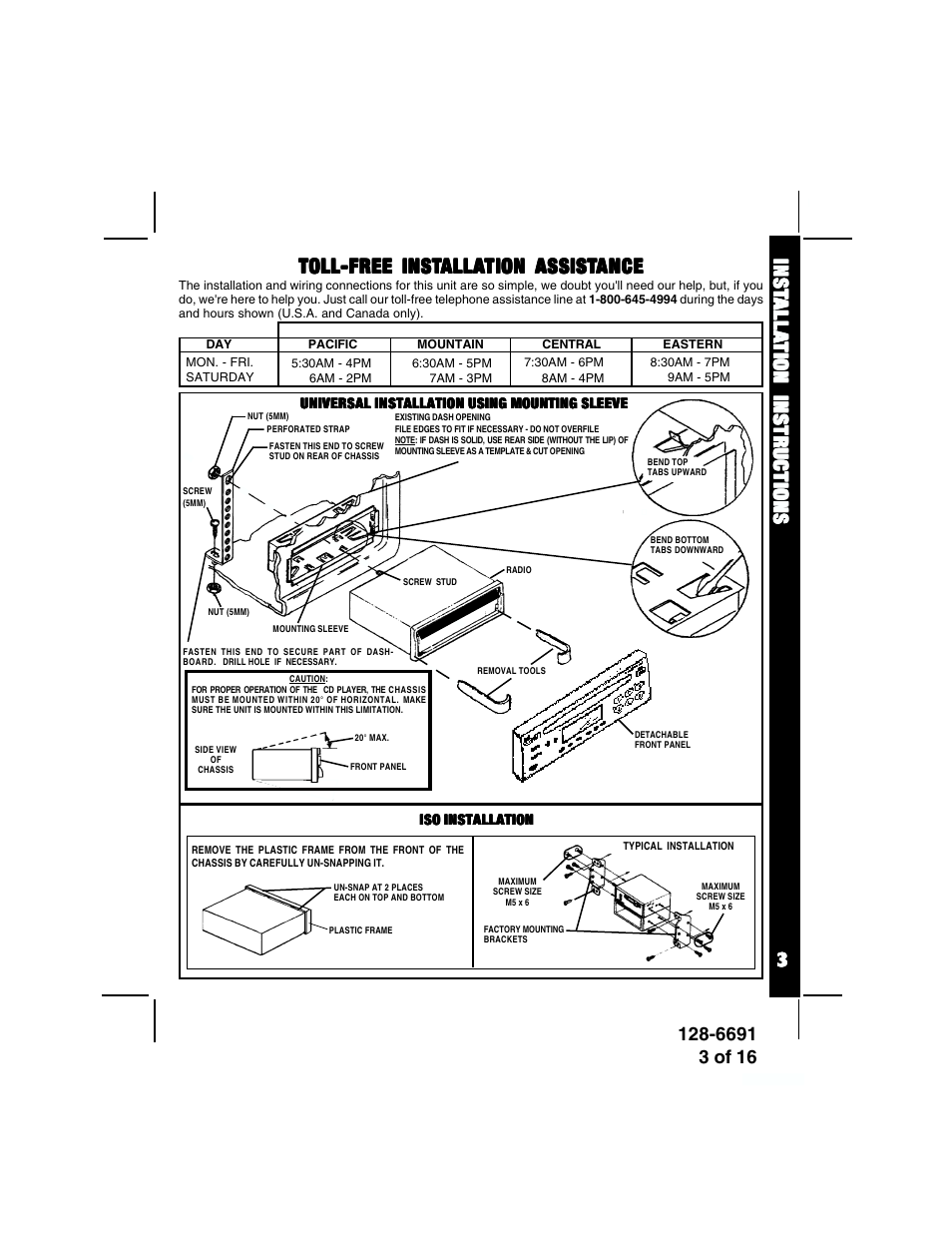 Audiovox ACD-27 User Manual | Page 3 / 16