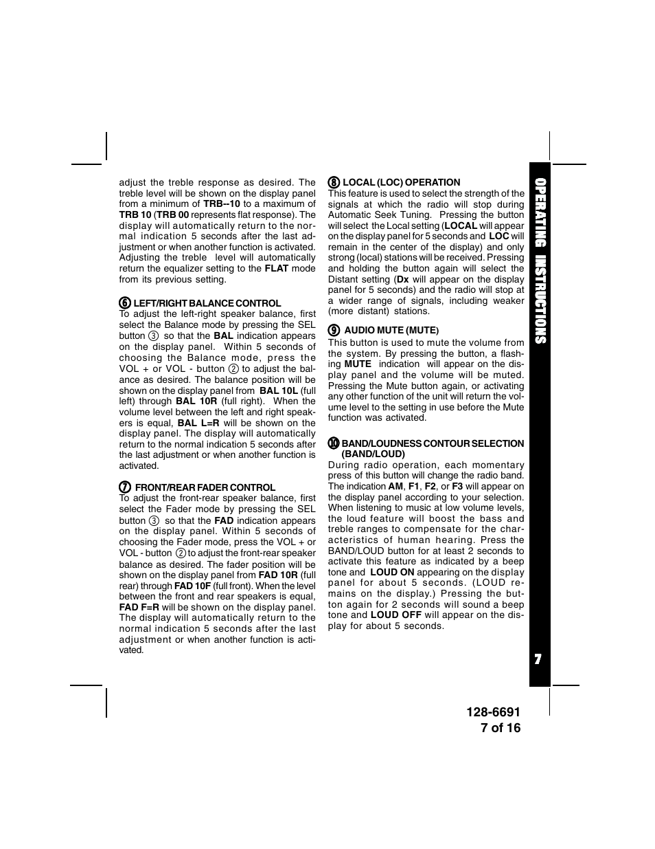Audiovox ACD-27 User Manual | Page 7 / 16