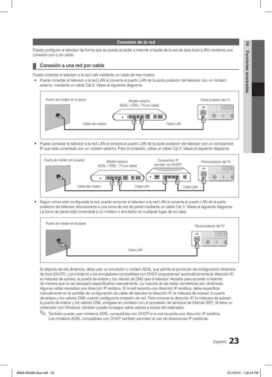 Samsung LE32C652L2W User Manual | Page 131 / 326
