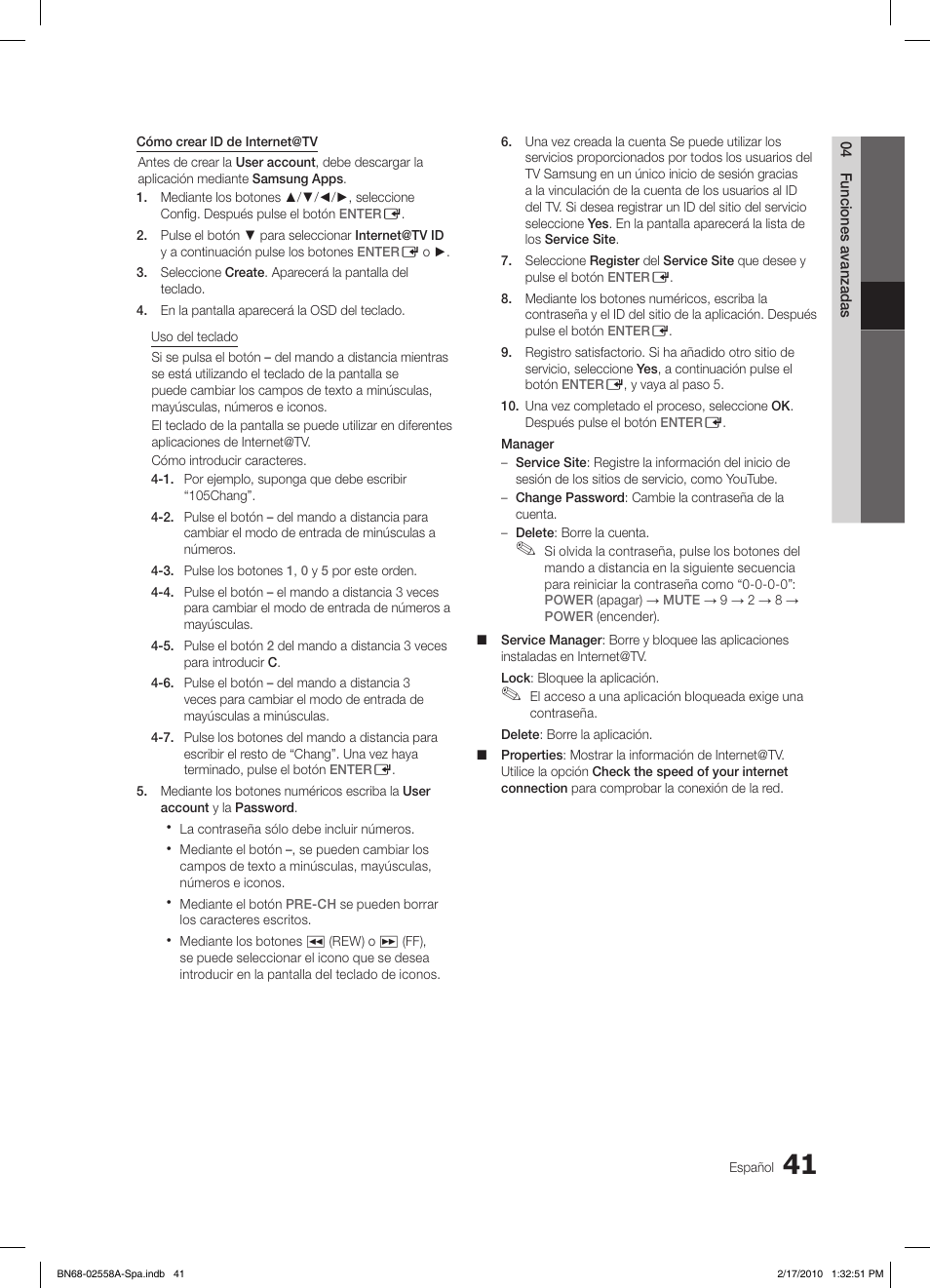 Samsung LE32C652L2W User Manual | Page 149 / 326