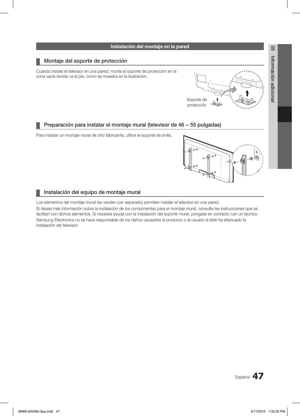 Samsung LE32C652L2W User Manual | Page 155 / 326