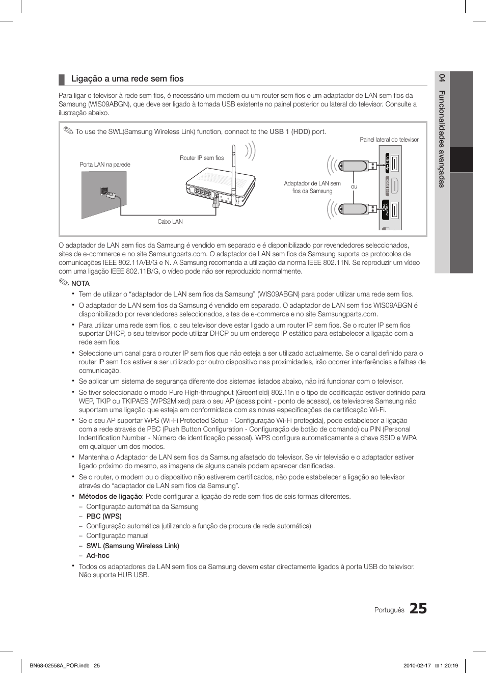 Samsung LE32C652L2W User Manual | Page 187 / 326