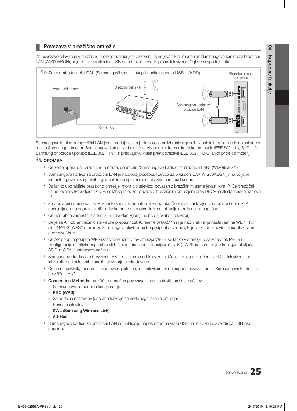 Samsung LE32C652L2W User Manual | Page 241 / 326