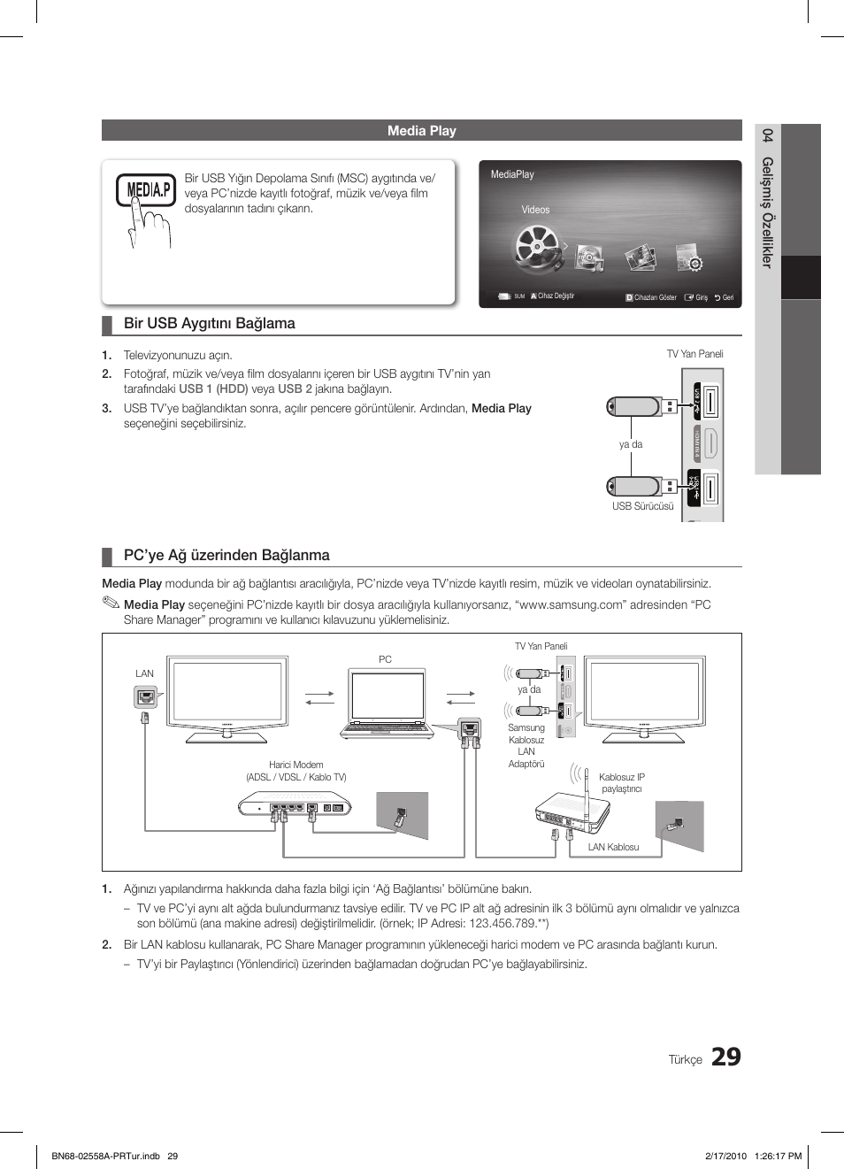 Samsung LE32C652L2W User Manual | Page 299 / 326