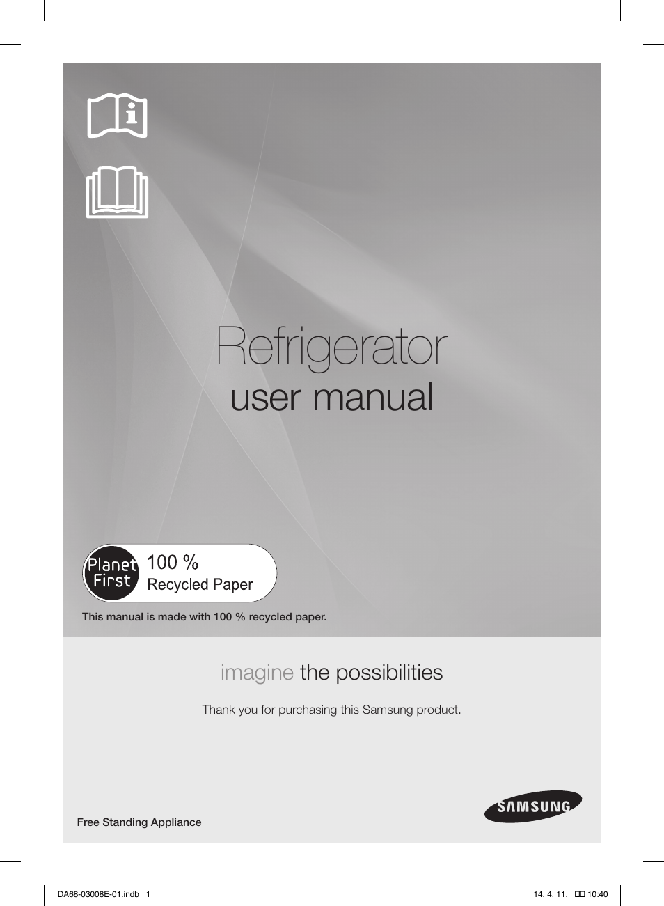 Samsung RR35H6000SS User Manual | 132 pages