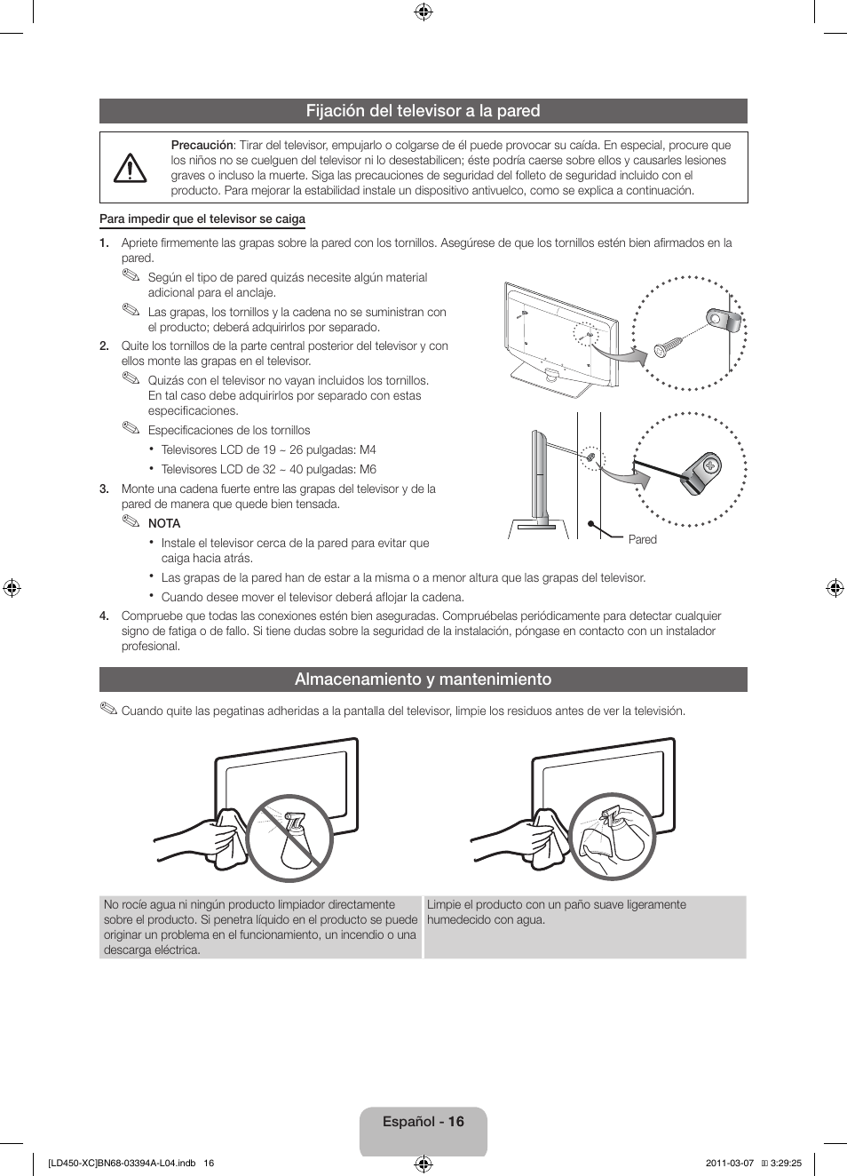 Samsung LE22D450G1W User Manual | Page 48 / 65