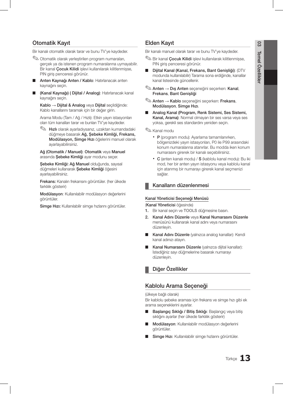 Samsung LE19C350D1W User Manual | Page 178 / 200