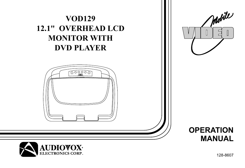 Audiovox VOD129 User Manual | 32 pages