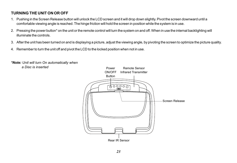 Audiovox VOD129 User Manual | Page 23 / 32