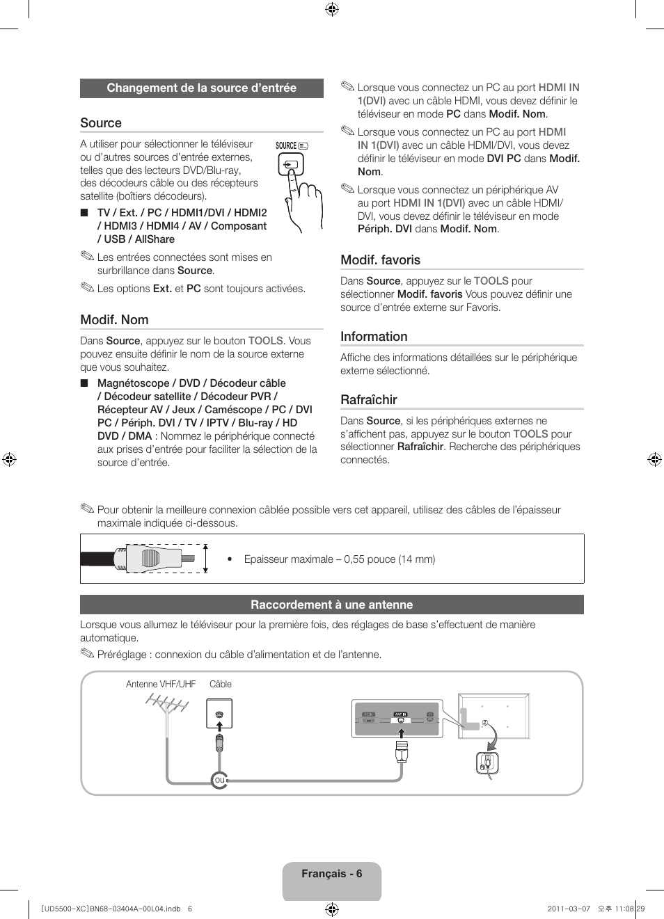 Samsung UE46D5500RW User Manual | Page 26 / 80
