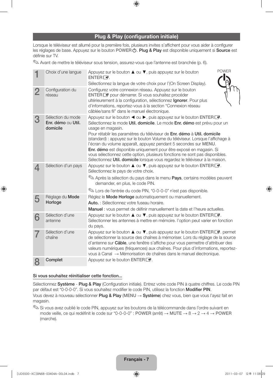 Samsung UE46D5500RW User Manual | Page 27 / 80