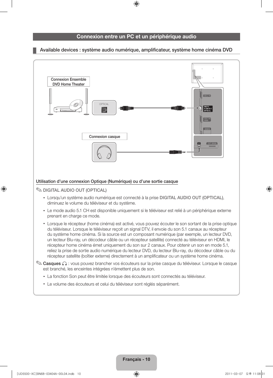 Samsung UE46D5500RW User Manual | Page 30 / 80