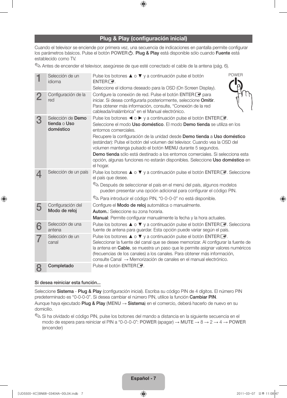 Samsung UE46D5500RW User Manual | Page 47 / 80