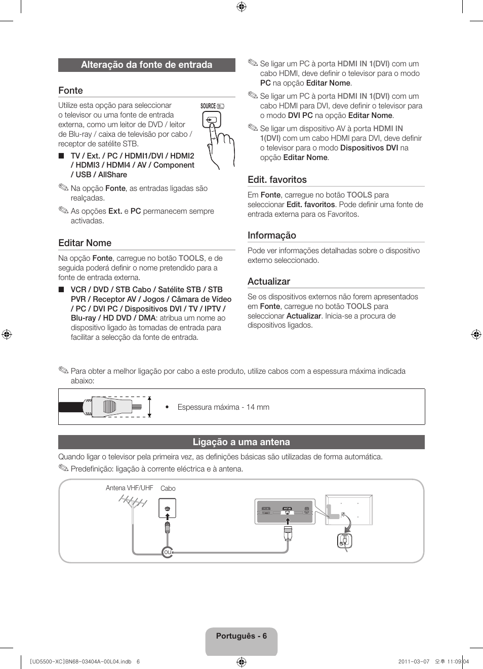 Samsung UE46D5500RW User Manual | Page 66 / 80