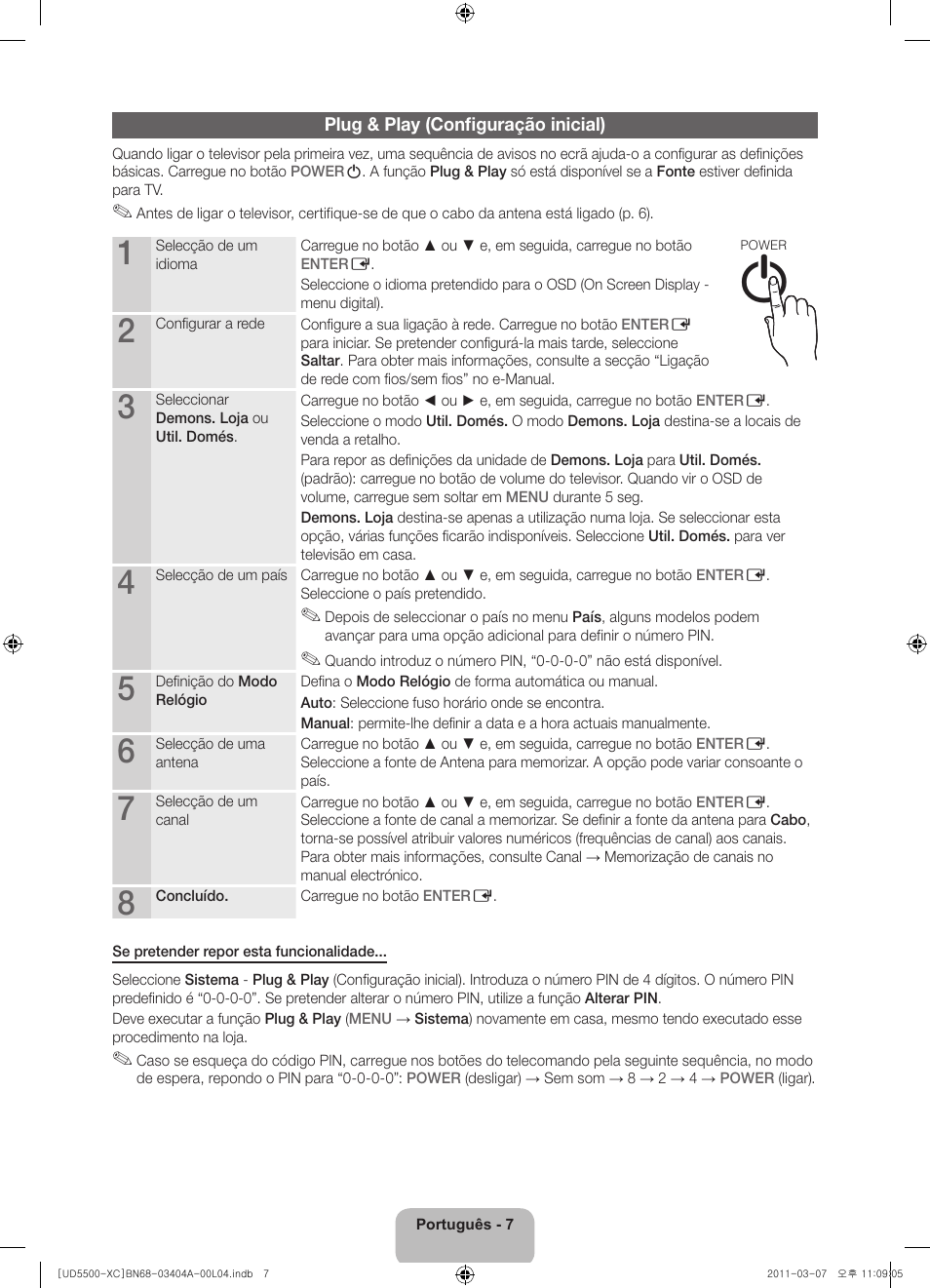 Samsung UE46D5500RW User Manual | Page 67 / 80