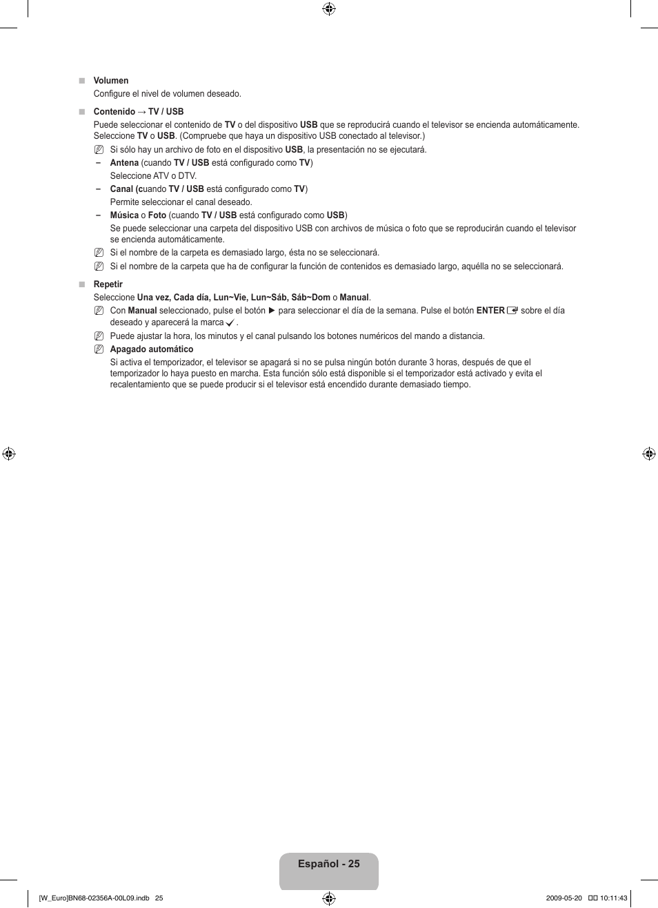 Samsung LE46B620R3W User Manual | Page 257 / 422