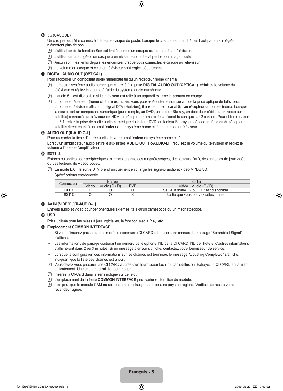Samsung LE46B620R3W User Manual | Page 53 / 422
