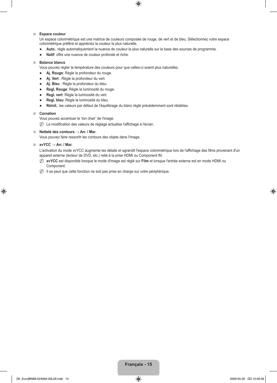 Samsung LE46B620R3W User Manual | Page 63 / 422