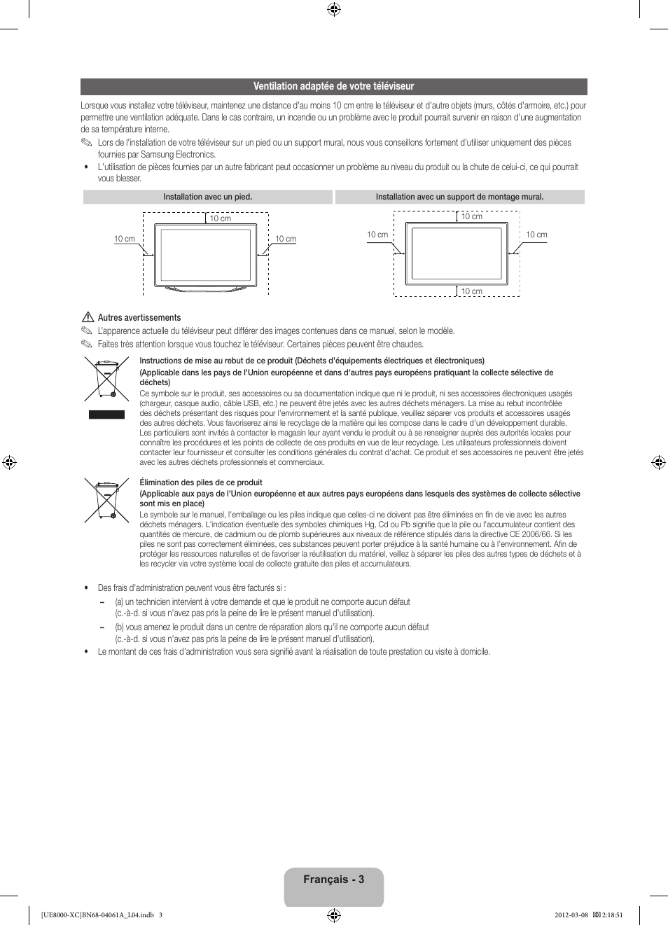 Samsung UE46ES8000S User Manual | Page 26 / 93