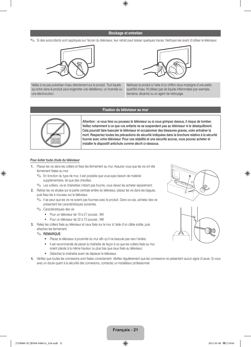Samsung UE46ES8000S User Manual | Page 44 / 93