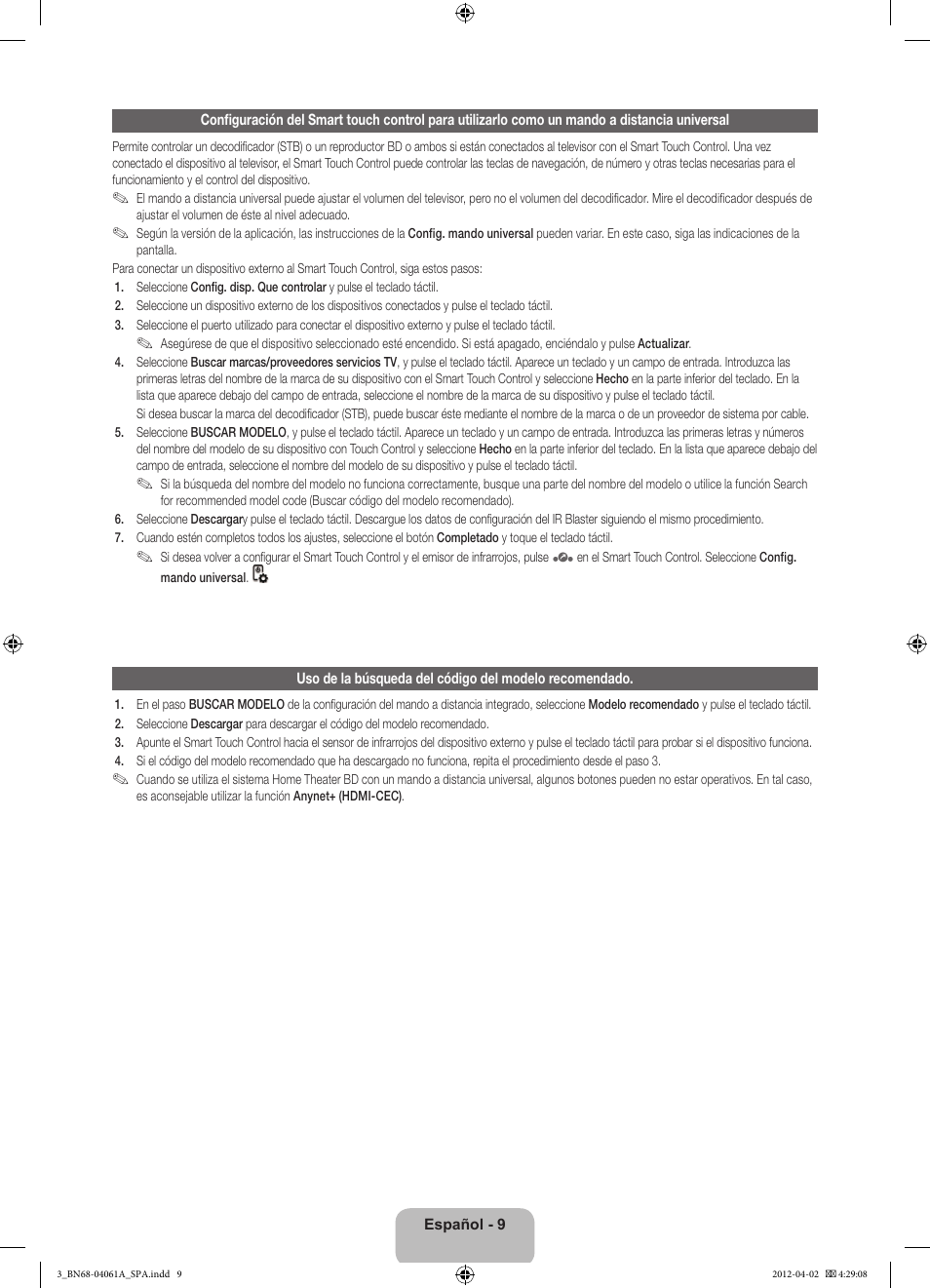 Samsung UE46ES8000S User Manual | Page 55 / 93