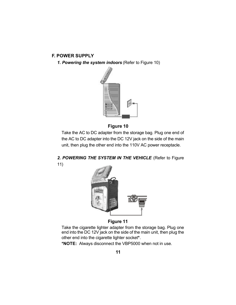 Audiovox VBP5000 User Manual | Page 14 / 44