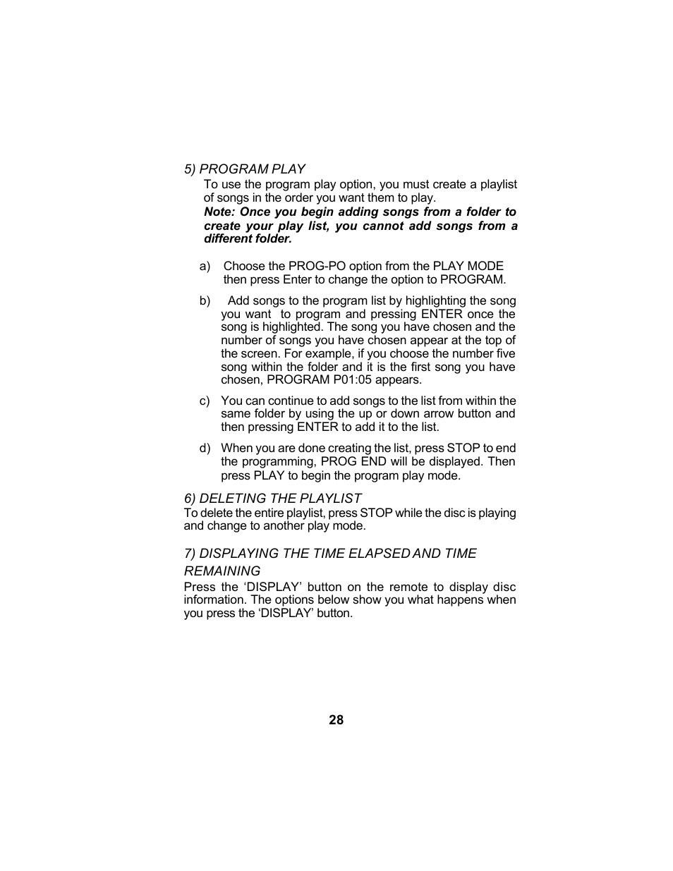 Audiovox VBP5000 User Manual | Page 31 / 44