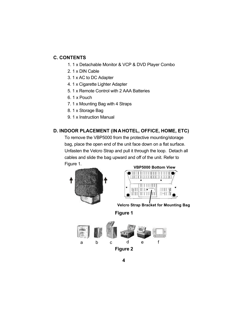 Audiovox VBP5000 User Manual | Page 7 / 44