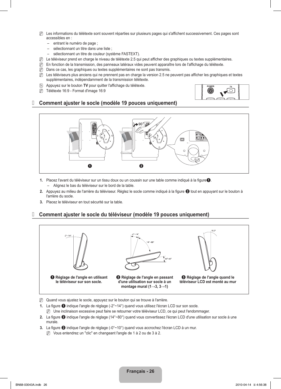 Samsung LE19C451E2W User Manual | Page 62 / 214