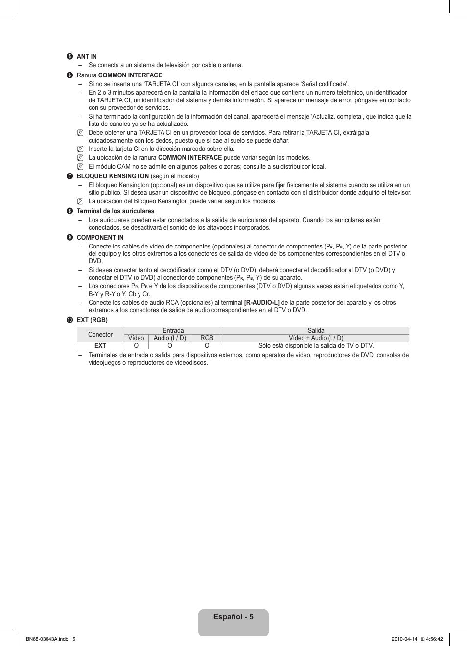 Samsung LE19C451E2W User Manual | Page 75 / 214