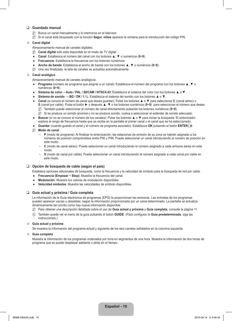 Samsung LE19C451E2W User Manual | Page 80 / 214