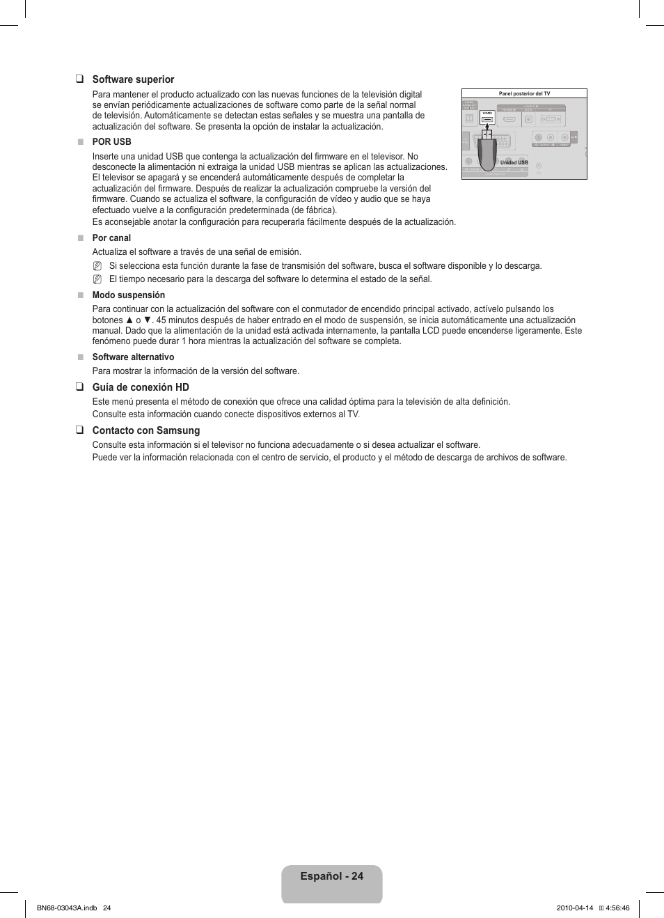 Samsung LE19C451E2W User Manual | Page 94 / 214