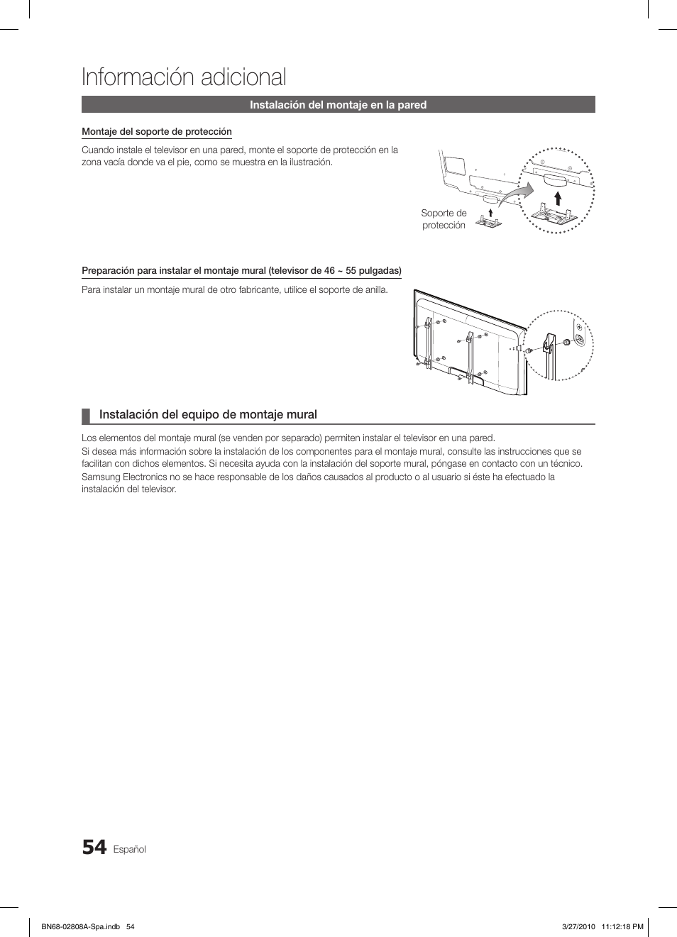 Información adicional | Samsung LE46C750R2W User Manual | Page 176 / 368