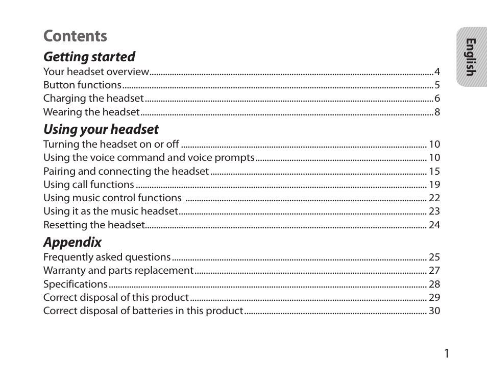 Samsung BHS6000 User Manual | Page 3 / 100