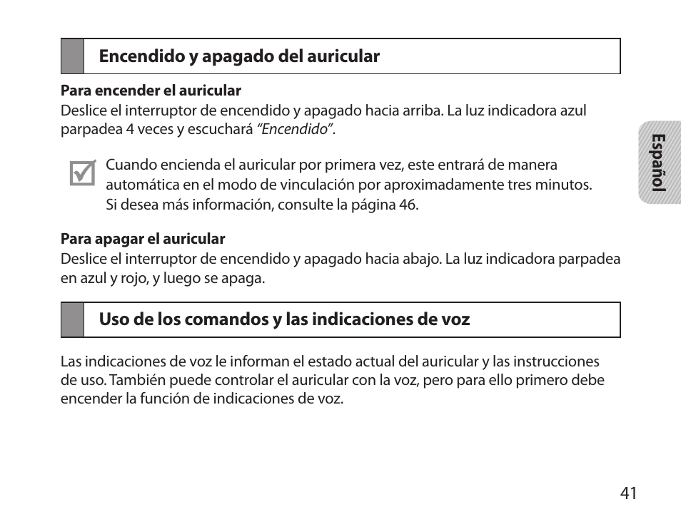 Samsung BHS6000 User Manual | Page 43 / 100