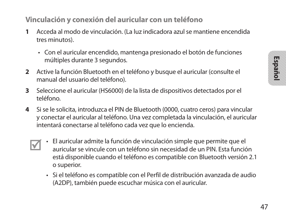 Samsung BHS6000 User Manual | Page 49 / 100