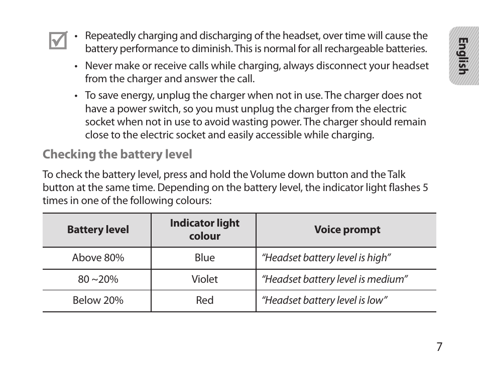 Samsung BHS6000 User Manual | Page 9 / 100