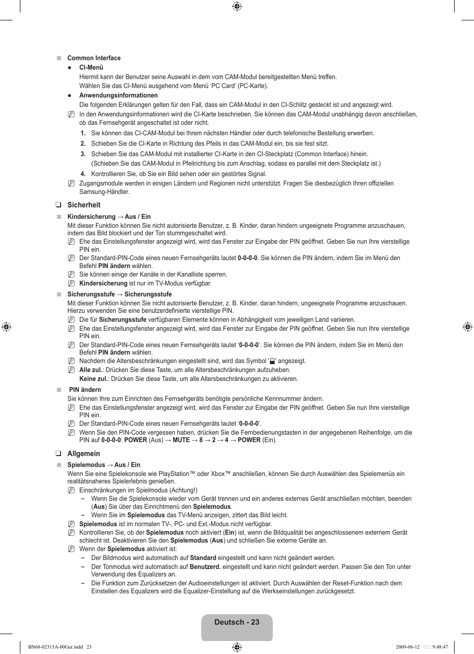 Samsung LE32B553M3W User Manual | Page 117 / 422