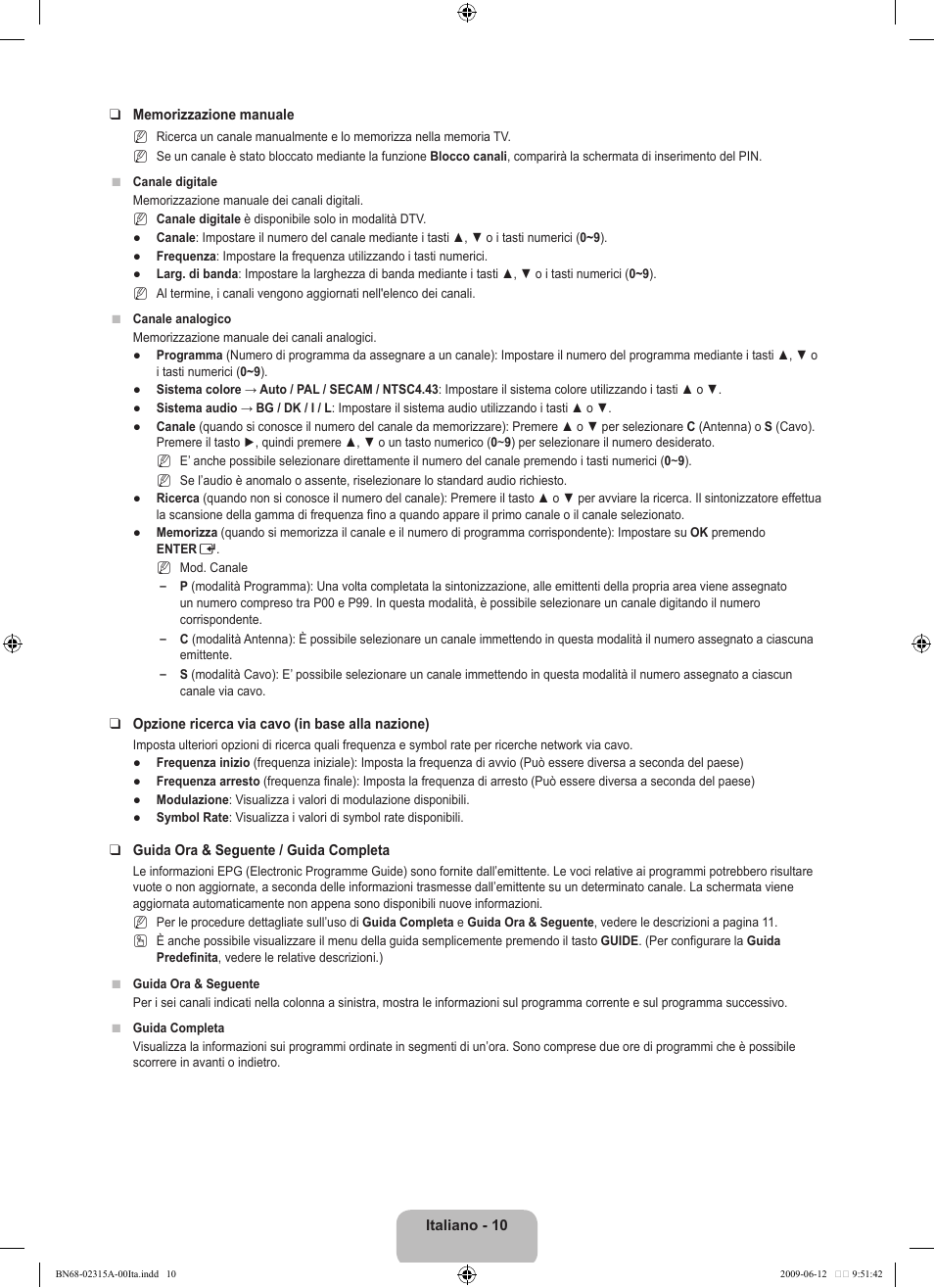 Samsung LE32B553M3W User Manual | Page 196 / 422