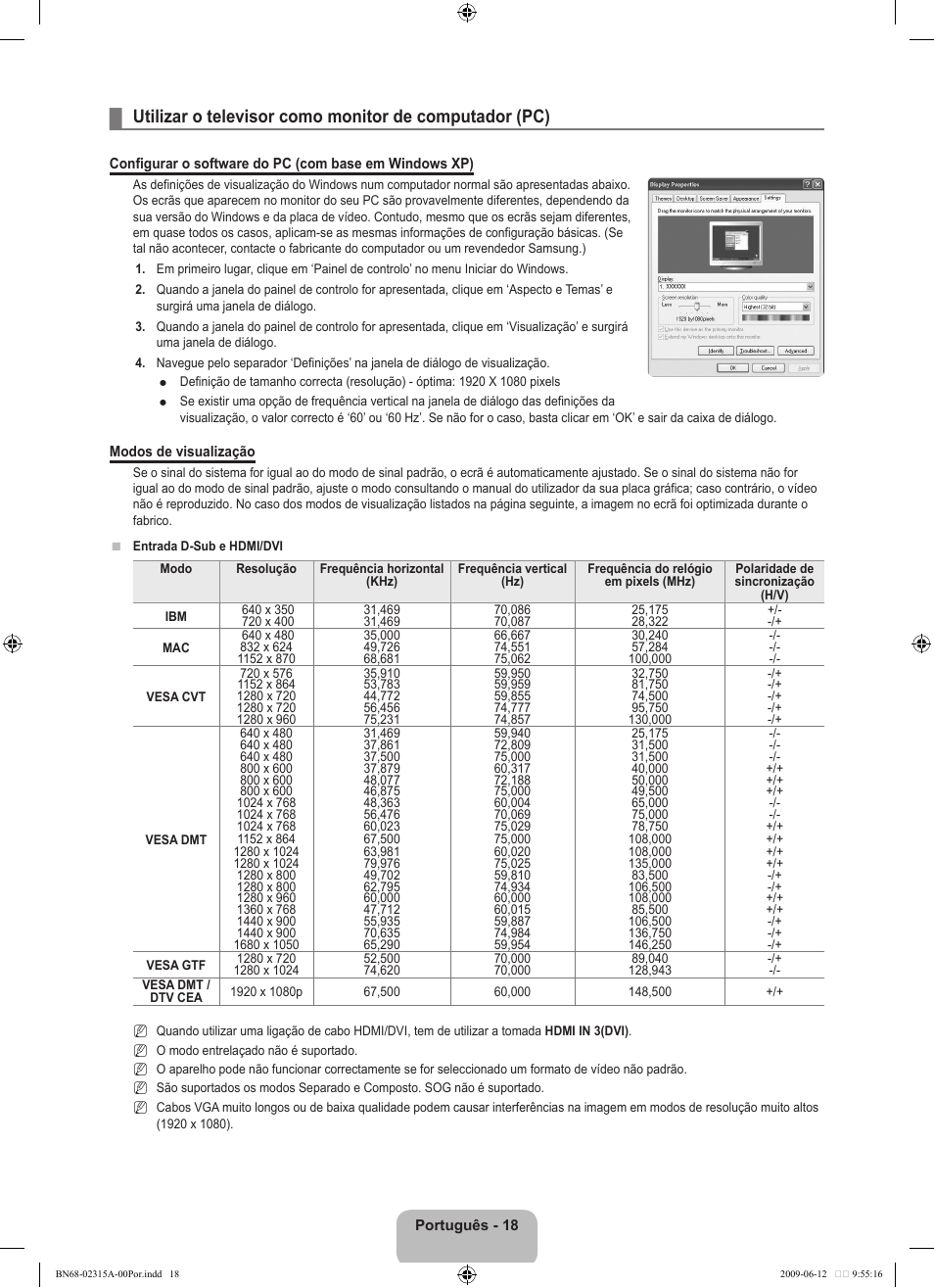 Samsung LE32B553M3W User Manual | Page 296 / 422