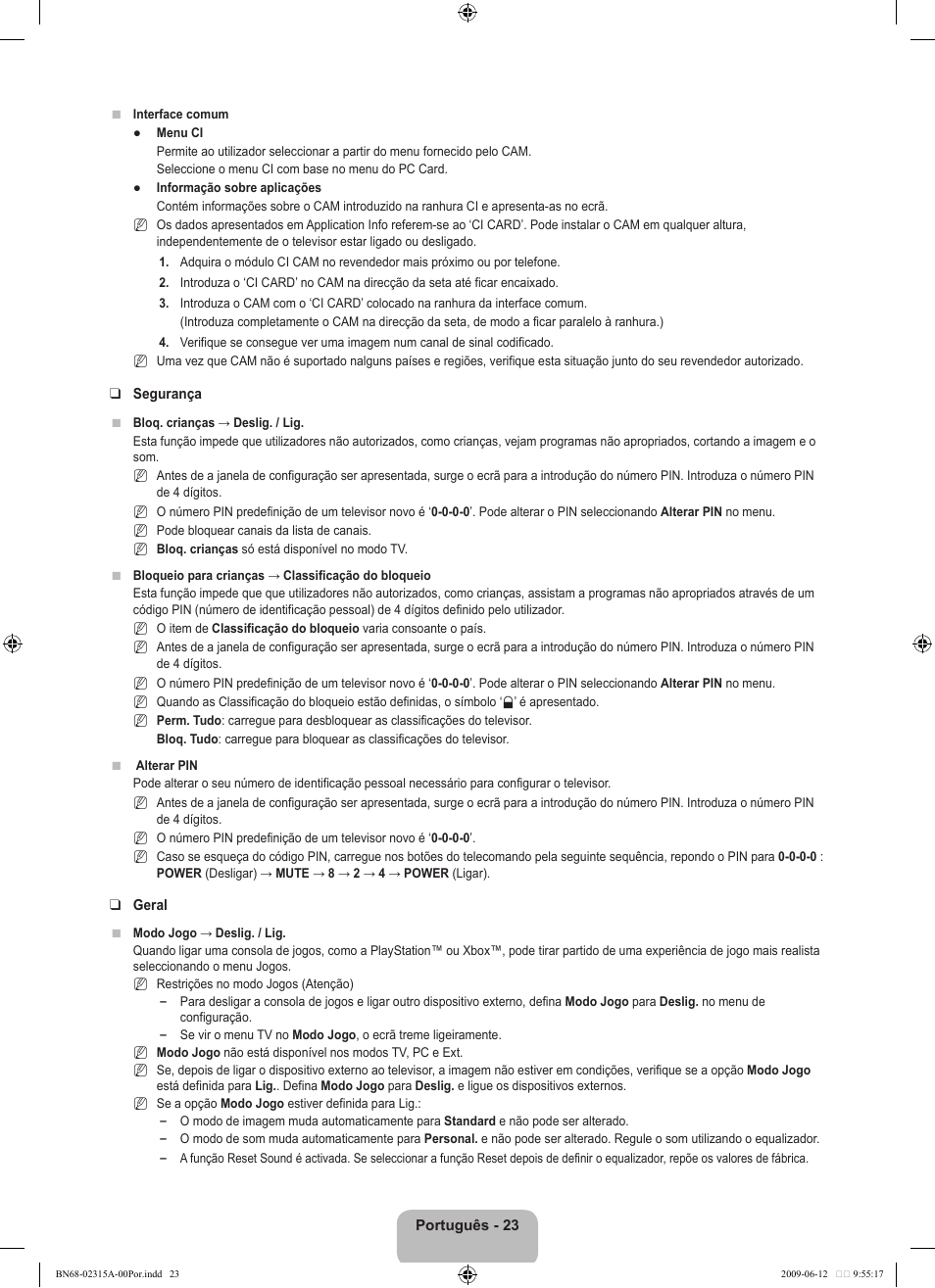 Samsung LE32B553M3W User Manual | Page 301 / 422