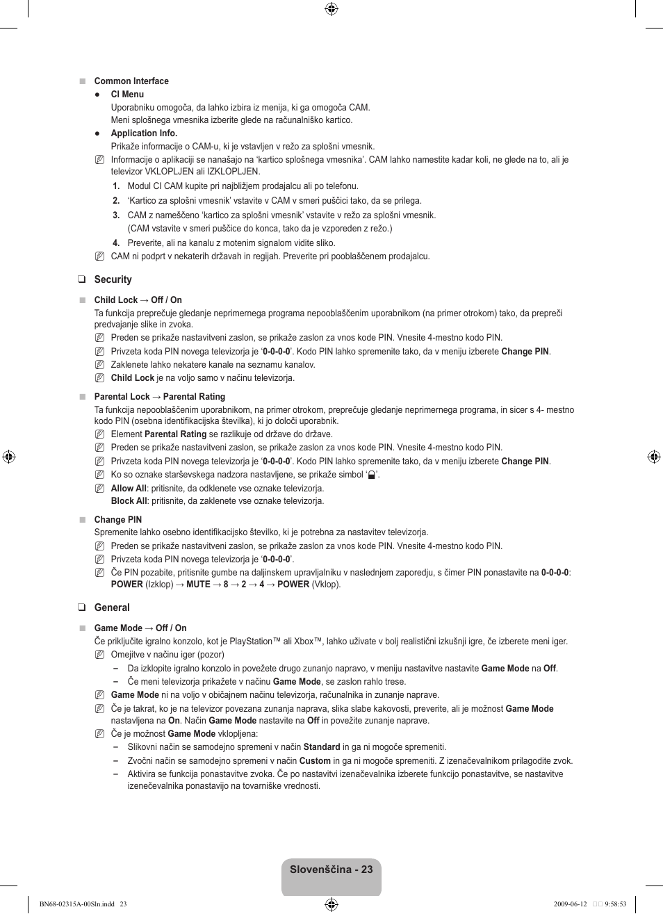 Samsung LE32B553M3W User Manual | Page 347 / 422