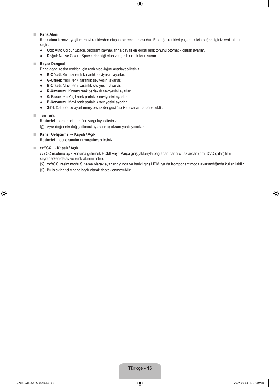 Samsung LE32B553M3W User Manual | Page 385 / 422