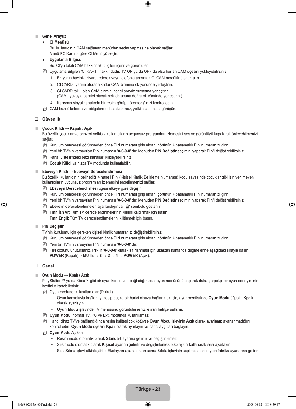 Samsung LE32B553M3W User Manual | Page 393 / 422