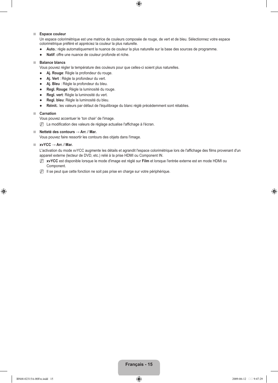 Samsung LE32B553M3W User Manual | Page 63 / 422