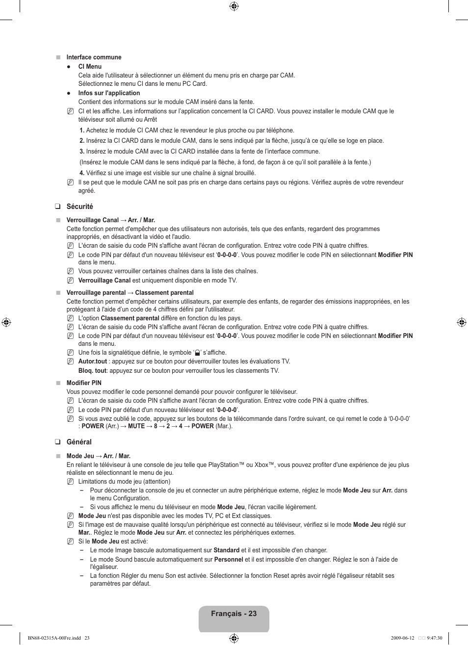 Samsung LE32B553M3W User Manual | Page 71 / 422